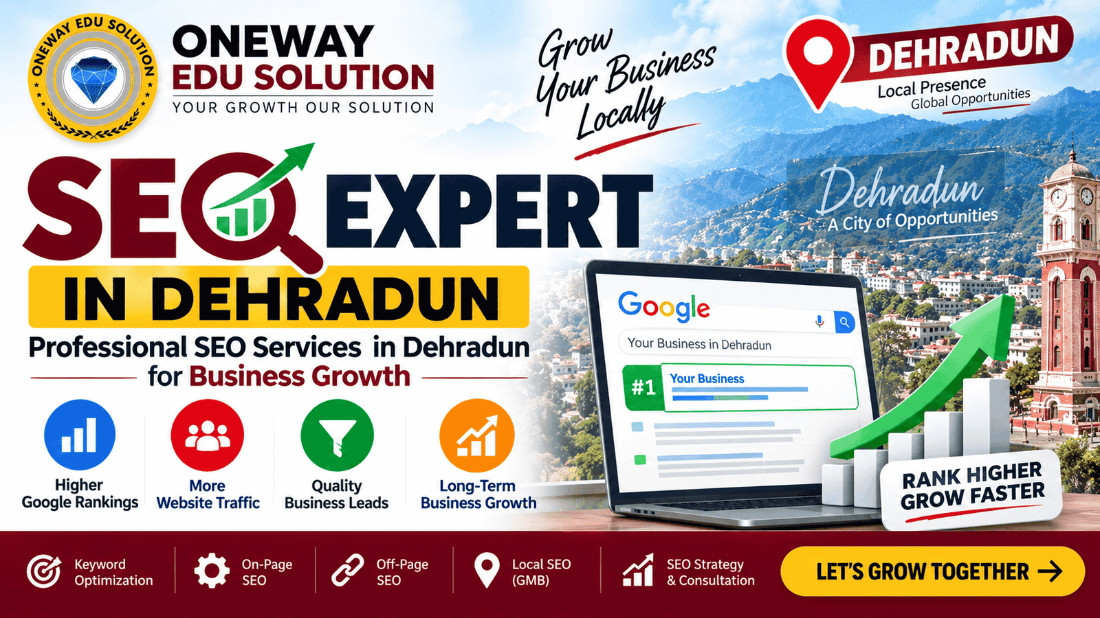 SEO Expert in Dehradun Professional SEO Services in Dehradun for Business Growth
